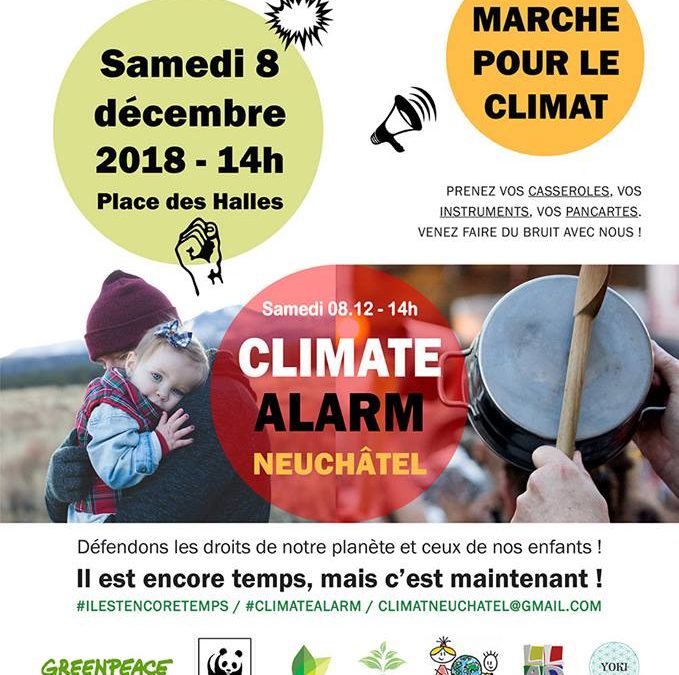 Climate alarm Neuchâtel