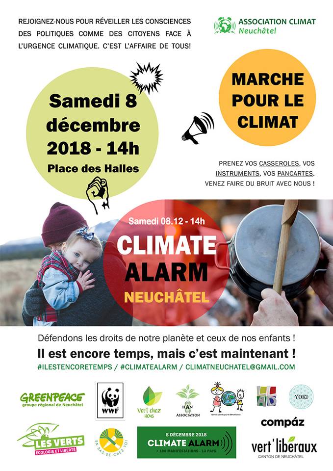Marche climat Neuchâtel décembre 2018
