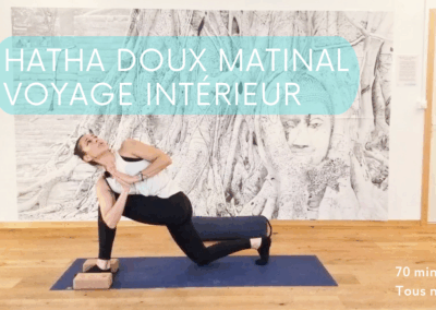 Yoga Hatha Doux Matin – 70 min | Colonne, Adducteurs & Ishios