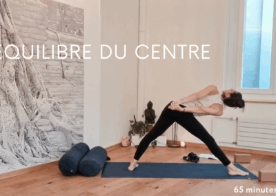 Yoga Hatha – 60 min | Colonne vivante & centre vibrant