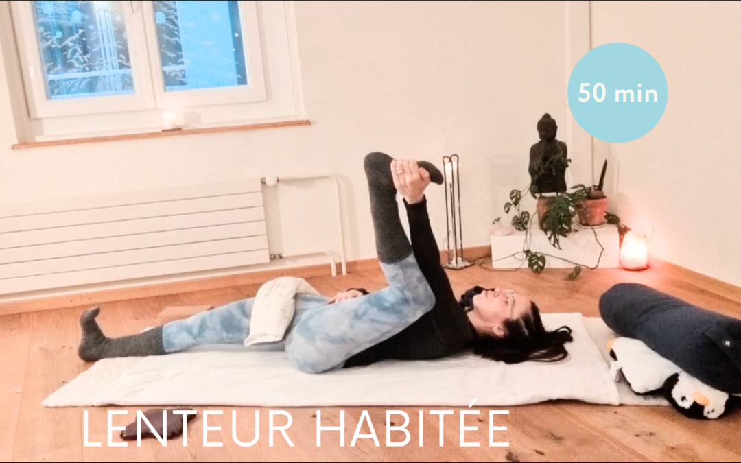Yoga Hatha Doux-Yin – 50 min | Du bassin à la colonne, un seul souffle
