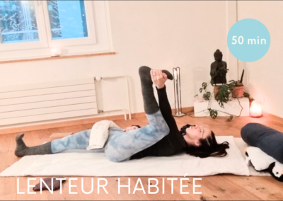 Yoga Hatha Doux-Yin – 50 min | Du bassin à la colonne, un seul souffle