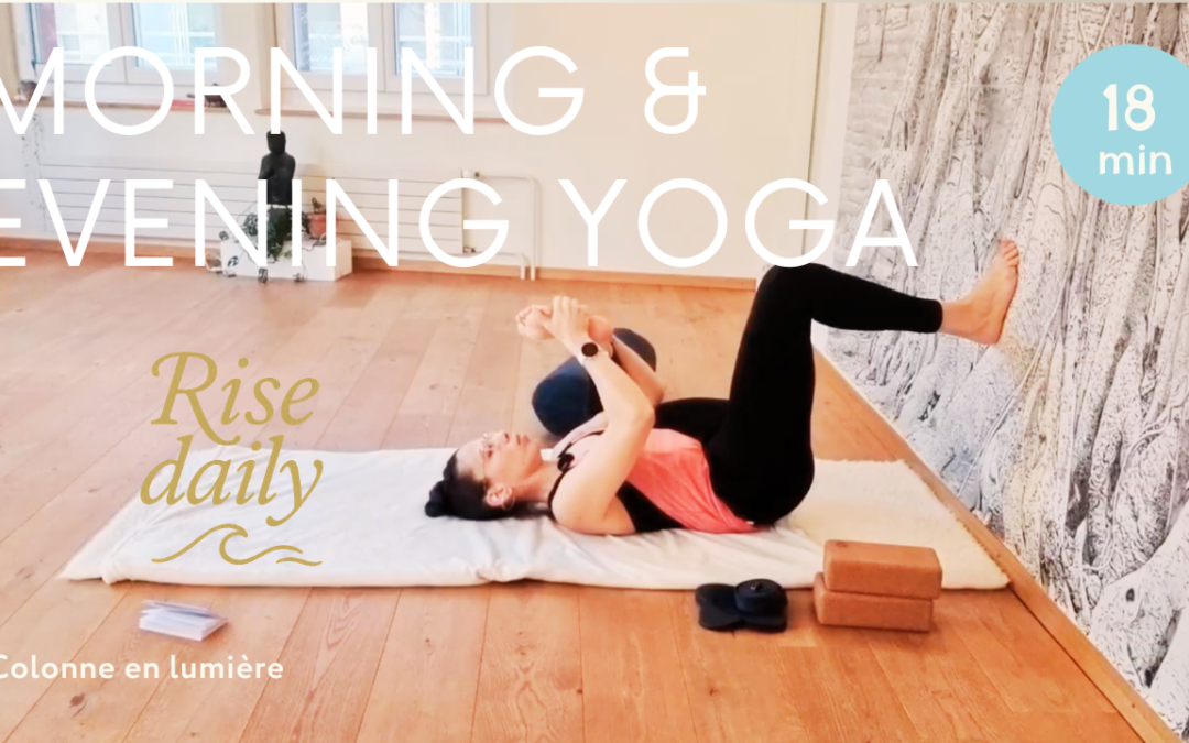 Yoga Hatha – 18 min | Colonne qui s’éveille, hanches libérées