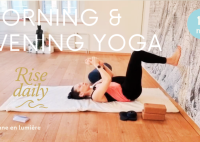 Yoga Hatha – 18 min | Colonne qui s’éveille, hanches libérées