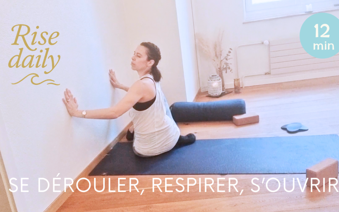 Yoga Hatha Doux-Yin – 12 min | Se dérouler, respirer, s’ouvrir
