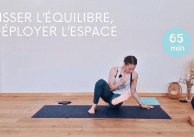 Yoga Hatha – 65 min | Tisser l’Équilibre, Déployer l’Espace
